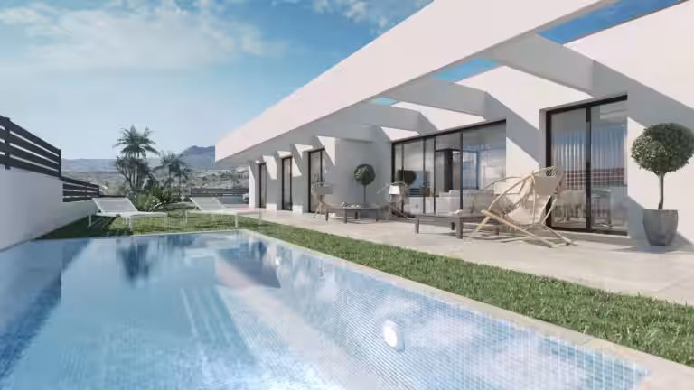 Promoción Villas Puig Campana, obra nueva en Finestrat
